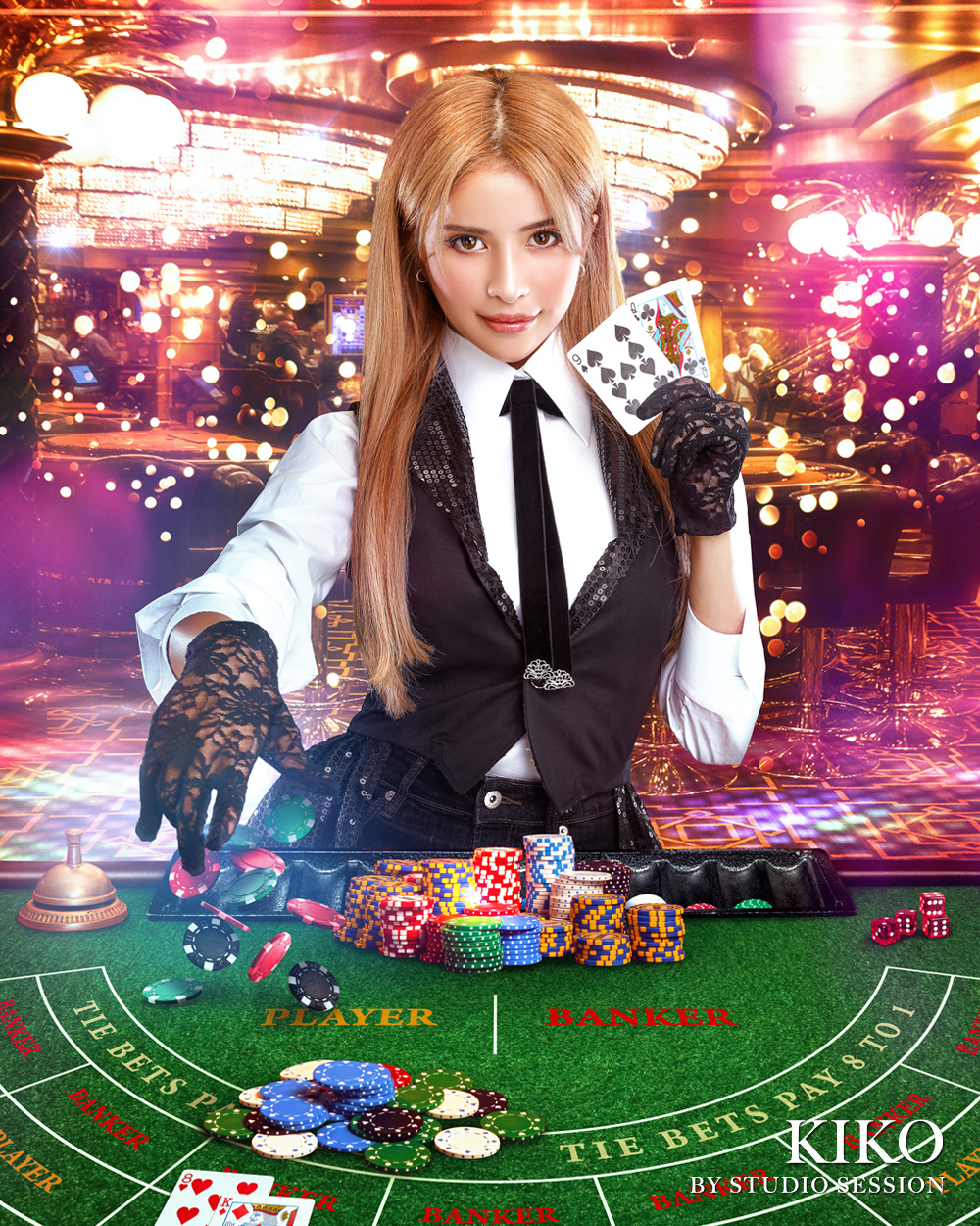 都内写真スタジオセッション｜優月ルミ