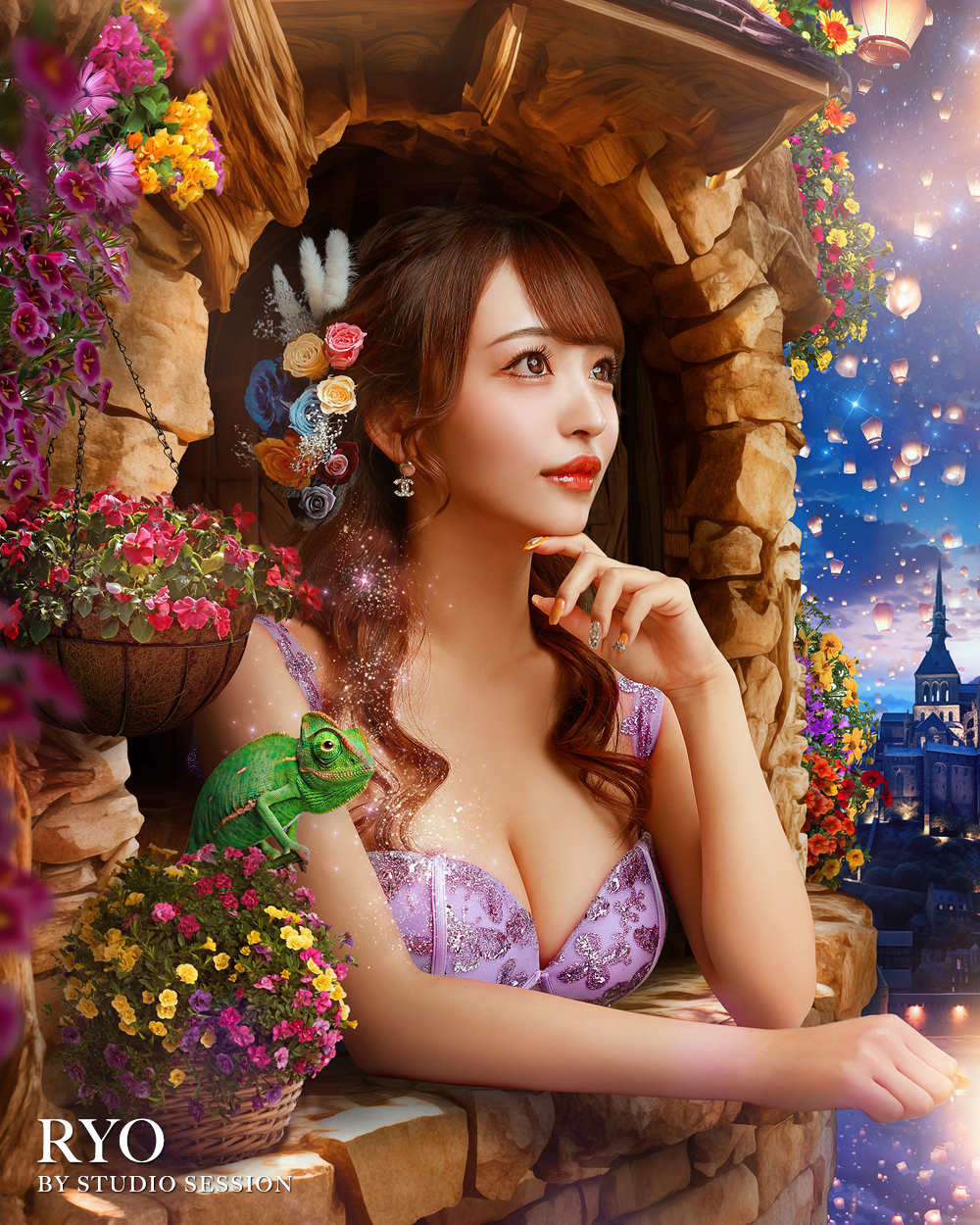 都内写真スタジオセッション｜優月ルミ